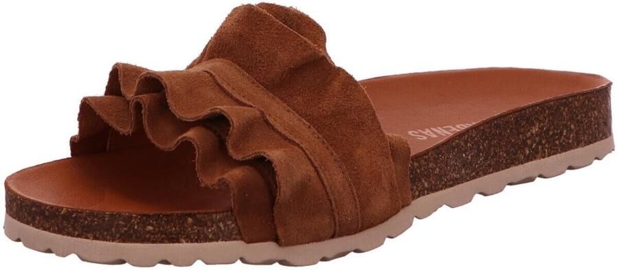Verbenas Rocio Slippers Dames Camel - Foto 7