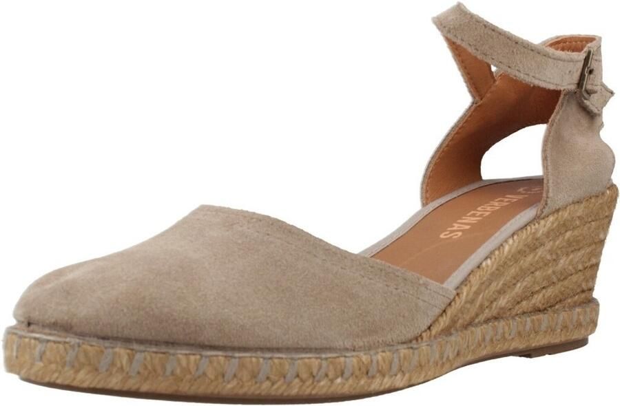 Verbenas Sandalen met hakken Malena Serraje Tan