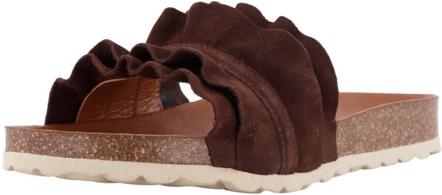 Verbenas Rocio Marron Slippers Bruin Suede Dames Bruin - Foto 14