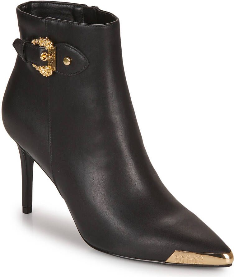Versace Jeans Couture Barokprint Metalen Detail Enkellaarzen Multicolor Dames - Foto 2