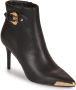 Versace Jeans Couture Zwarte Scarlett Laarzen met Gouden Details Black Dames - Thumbnail 2