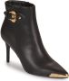 Versace Jeans Couture Barokprint Metalen Detail Enkellaarzen Multicolor Dames - Thumbnail 2