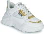 Versace Jeans Couture Witte Leren en Stoffen Sneakers White Dames - Thumbnail 3