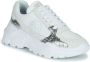 Versace Jeans Couture Schoenen Fondo SpeedTrack Dis. 2 leer+suede+gelamineerd gekraak Wit Dames - Thumbnail 3