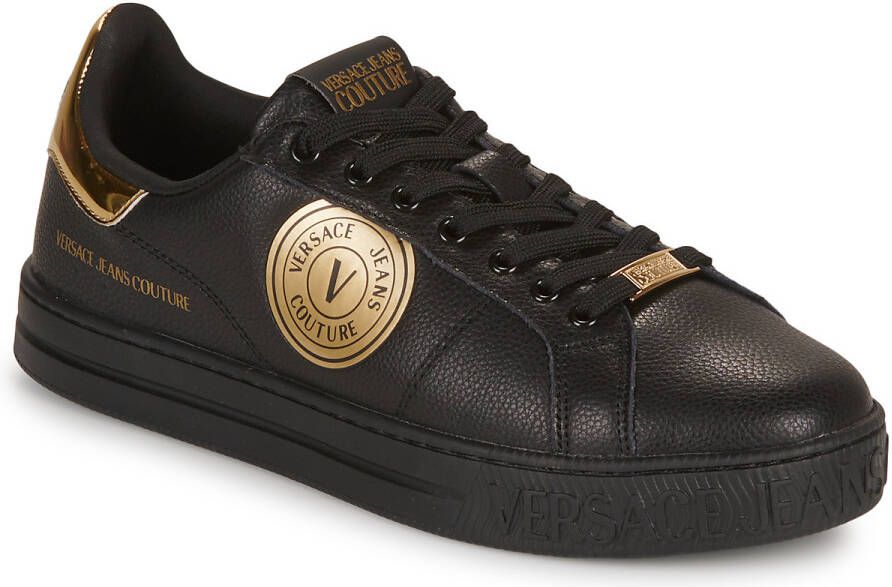 Versace Jeans Couture Sneakers met logo Zwart Heren - Foto 3