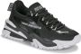 Versace Jeans Couture Zwarte Sneakers met Logo Print en Chunky Rubberen Zool Black Heren - Thumbnail 3