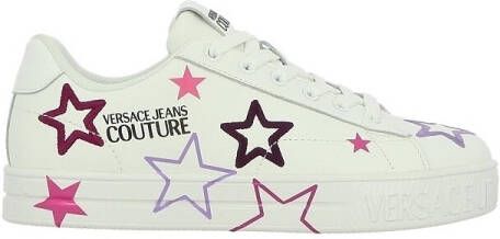 Versace Jeans Couture Witte Sneakers Stijlvol Ontwerp White Dames