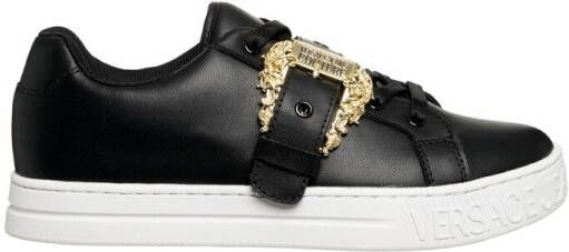 Versace Jeans Couture Sneakers Versace Couture Dames Sneaker Zwart 76VA3SK9-ZP311 in zwart
