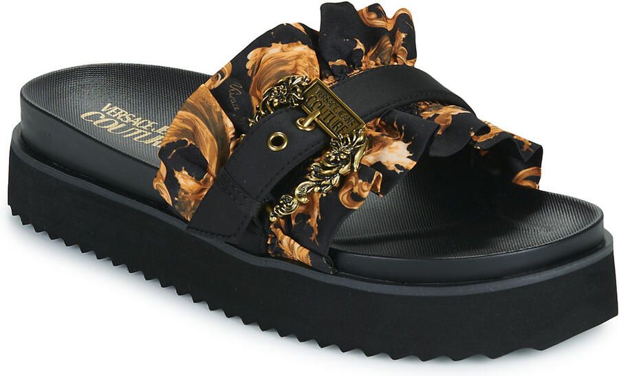 Versace Jeans Couture Versace Couture Dames Slipper Zwart VA3SM5-ZS175 G89 - Foto 2