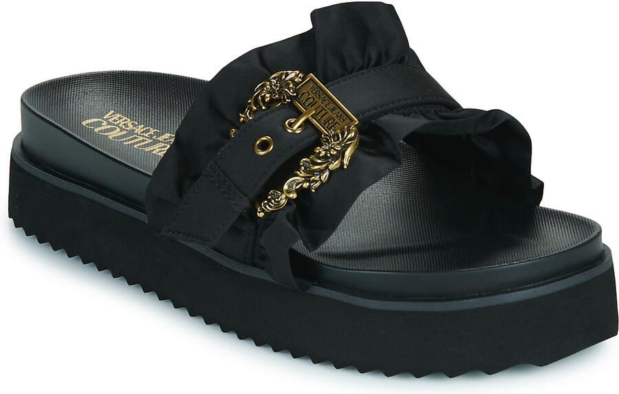 Versace Jeans Couture Versace Couture Dames Slipper Zwart VA3SM5 899 Arizona - Foto 4