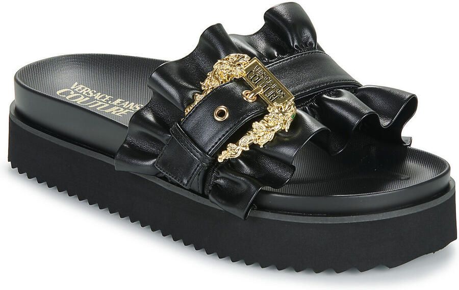 Versace Jeans Couture Versace Couture Dames Sandaal Zwart 78VA3SM5 - Foto 4