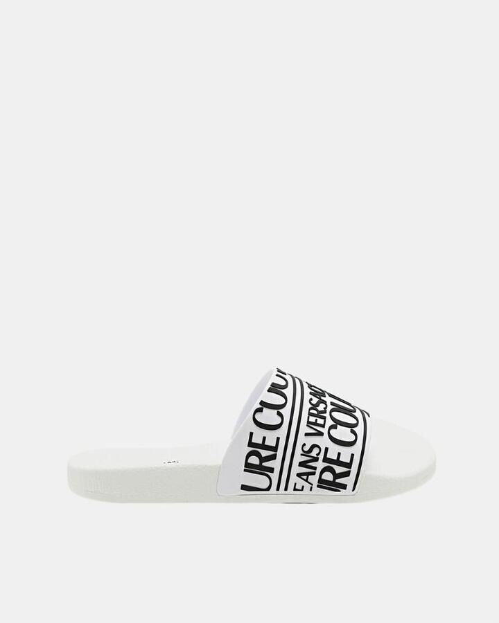 Versace Jeans Couture Versace Couture Heren Slippers Wit 78YA3SQ1 - Foto 2