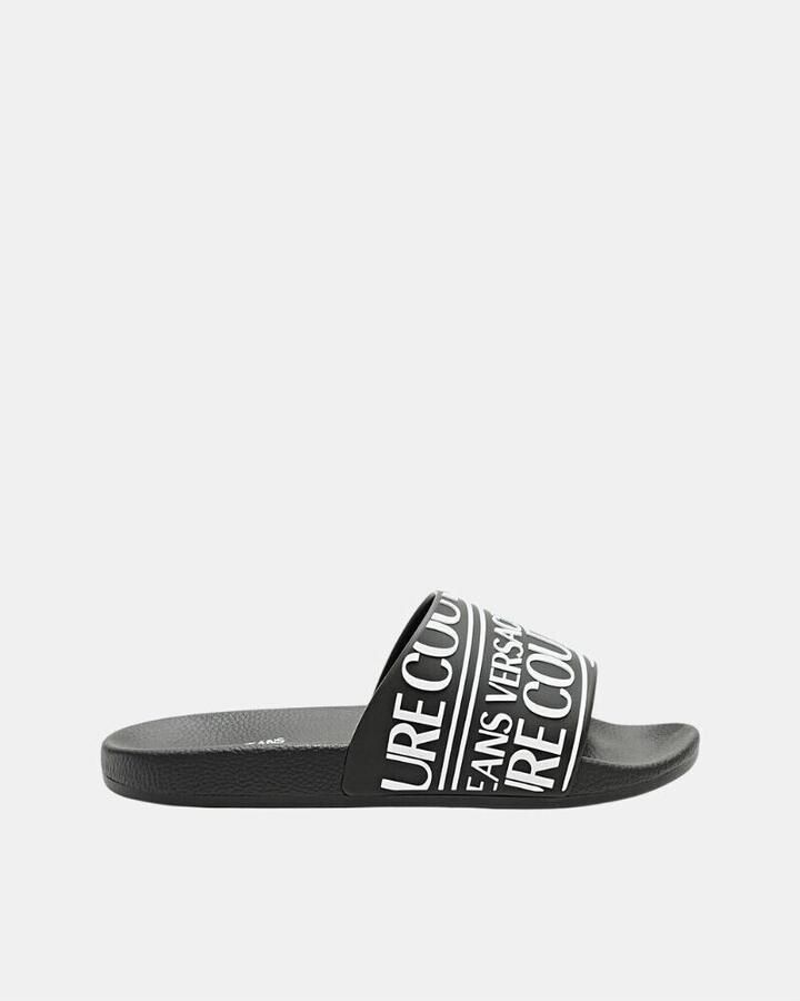Versace Jeans Couture Versace Couture Heren Slippers Zwart 78YA3SQ1 - Foto 6