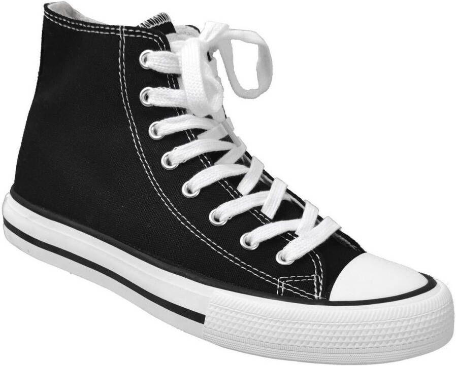 Victoria Sneakers Baskets montantes tribu toile