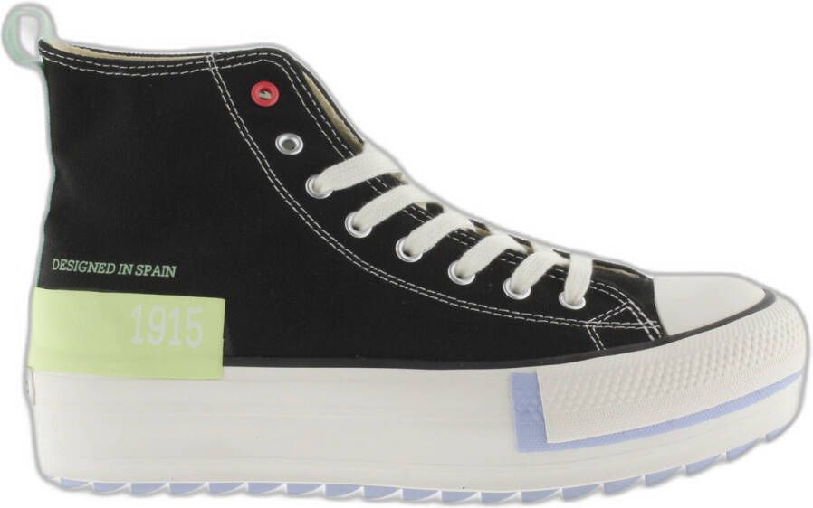 Victoria Sneakers Baskets double toile femme Tribu