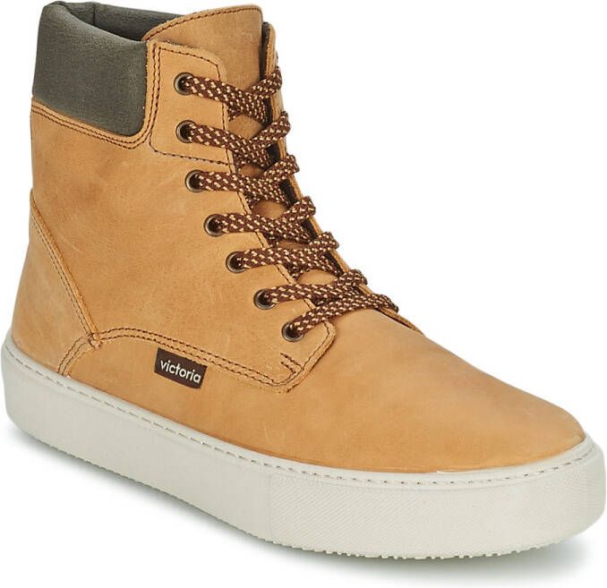 Victoria Hoge Sneakers BOTA MONTANA PIEL CUELLO