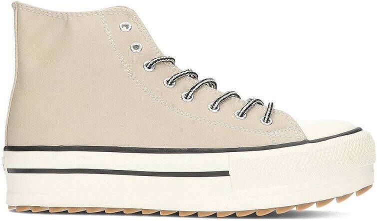 Victoria Dubbele sportschoenen van imitatieleer voor dames Tribu Sierra Beige Dames - Foto 5