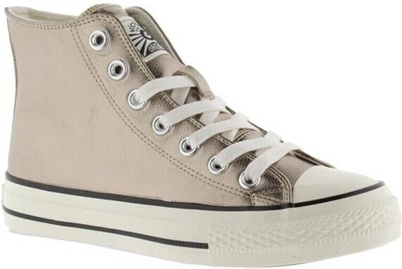 Victoria Hoge Sneakers TRIBU BRILLO METAL