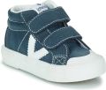 Victoria Hoge Sneakers TRIBU TIRAS EFECTO PIEL - Marine