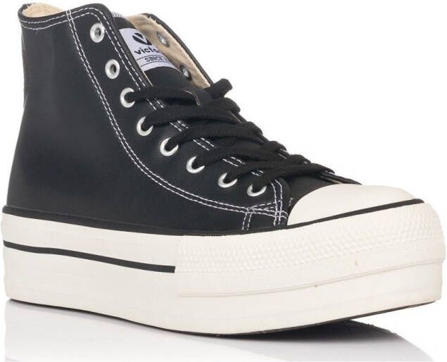 Victoria Hoge Sneakers BOOTS TRIBU DOBLE BOTÍN EFECTO PIEL