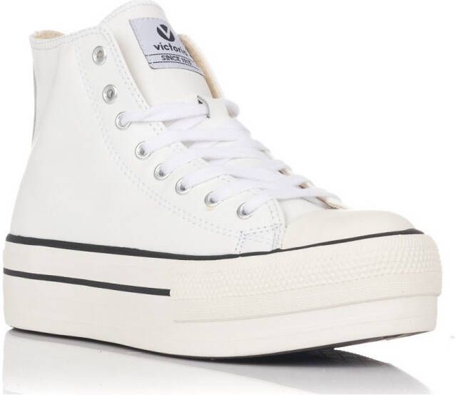 Victoria Hoge Sneakers BOOTS TRIBU DOBLE BOTÍN EFECTO PIEL