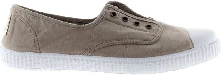 Victoria Sneakers Baskets femme sans lacets 1915 anglaise toile lavée