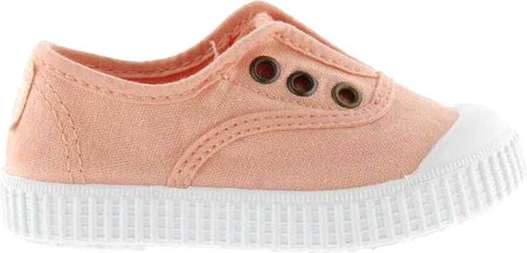 Victoria Lage Sneakers 106627 elastische canvas kindersneakers