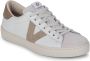 Victoria Dubbele sportschoenen van imitatieleer voor dames Tribu Sierra Beige Dames - Thumbnail 1