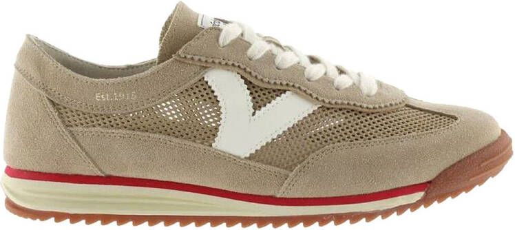 Victoria Lage Sneakers 1158105 Saturno Suede Dames Sportschoenen
