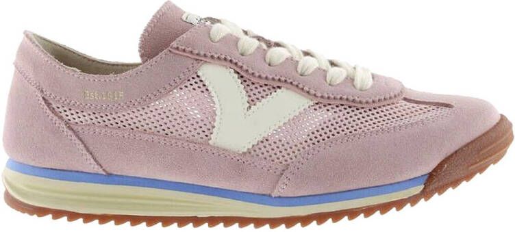 Victoria Lage Sneakers 1158105 Saturno Suede Dames Sportschoenen