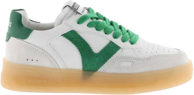 Victoria Lage Sneakers 1257129 Seoul dames sneakers met leereffect