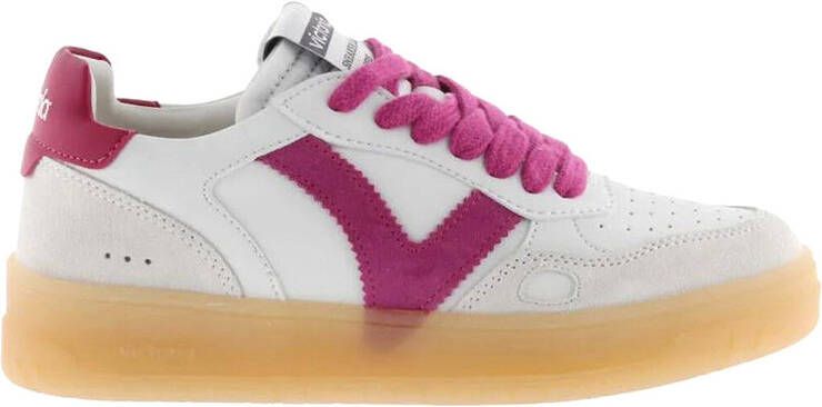 Victoria Lage Sneakers 1257129 Seoul dames sneakers met leereffect