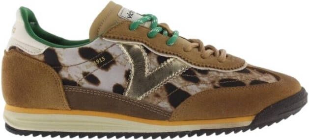 Victoria Lage Sneakers 158103 Camel