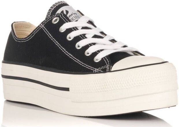 Victoria Lage Sneakers 061100 Tribu Doble Lona Bambas de Mujer - Foto 9