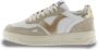 Victoria Sneakers Seul Serraje & Glitter Dames Sneakers Wit-goud - Thumbnail 9