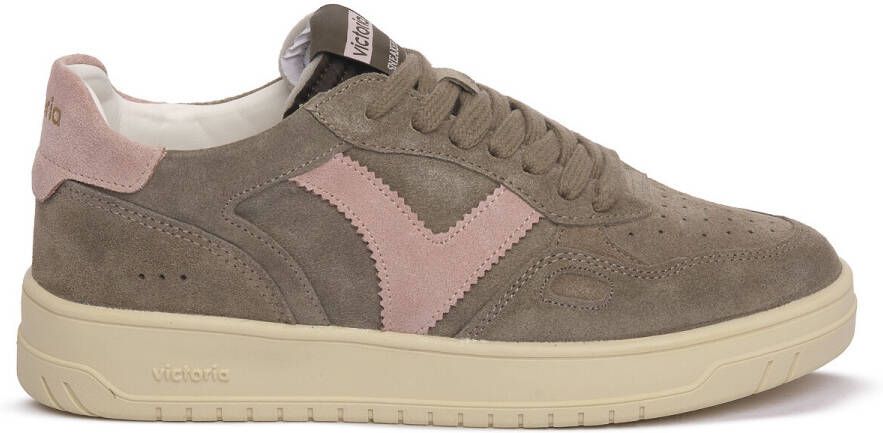 Victoria Lage Sneakers KAKI