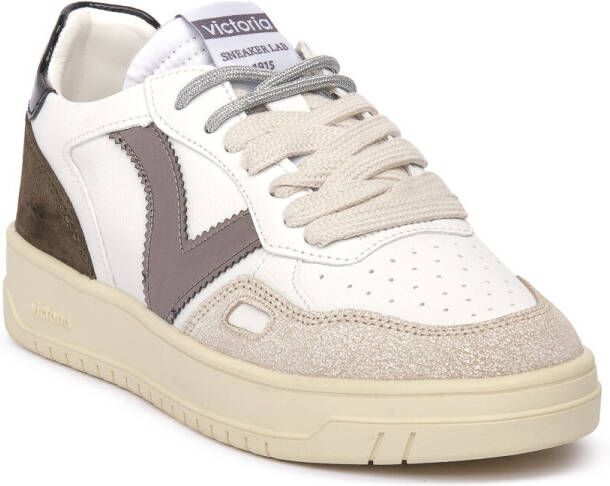Victoria Lage Sneakers Seul Efecto Piel Metal - Foto 1