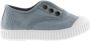 Victoria Sneakers Baskets toile lavée sans lacets fille 1915 Anglaise - Thumbnail 4