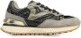 Victoria Smile Favorites Dames Sneakers Zwart Leer Suéde Metallic - Thumbnail 2