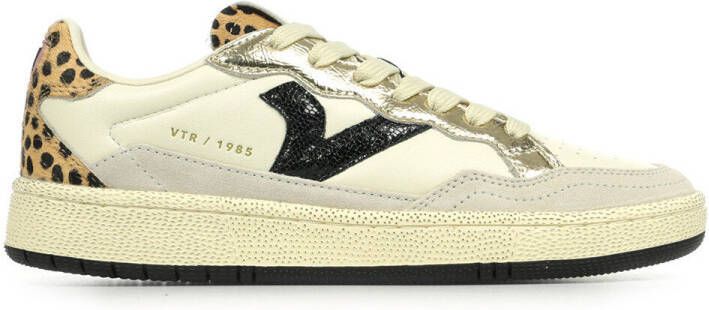 Victoria Dames Sneakers Zwart Leer Suéde Metallic - Foto 5