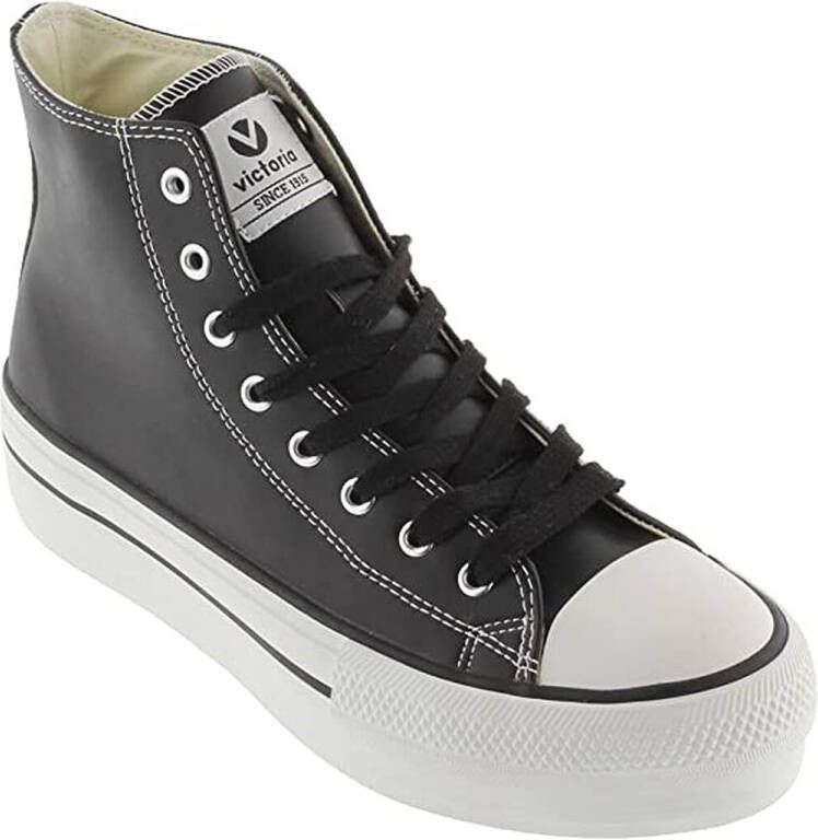 Victoria Hoge Sneakers BOOTS TRIBU DOBLE BOTÍN EFECTO PIEL - Foto 3