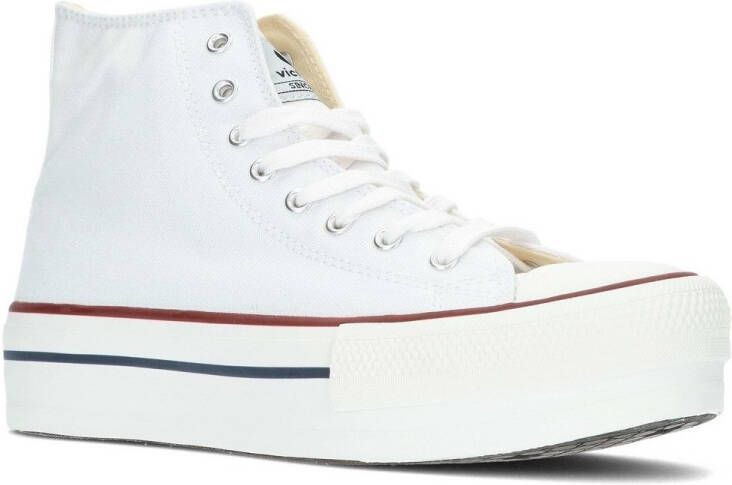 Victoria Hoge Sneakers 061101 Tribu Doble Botín Lona de Mujeres - Foto 6