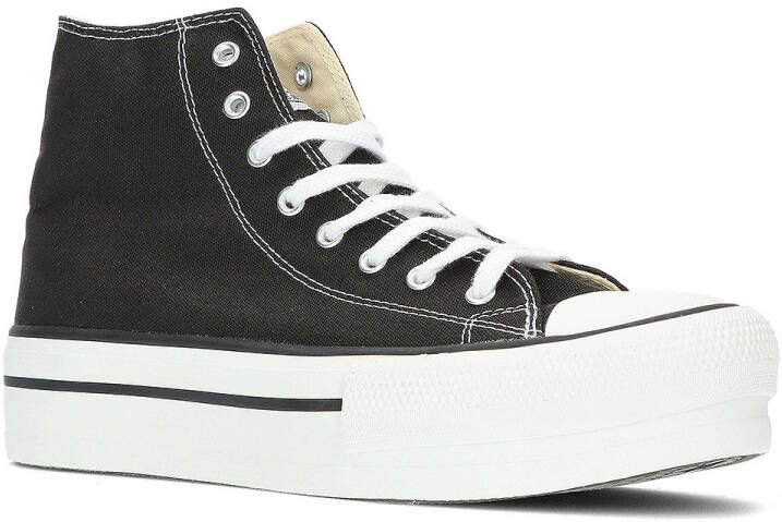 Victoria Hoge Sneakers 061101 Tribu Doble Botín Lona de Mujeres - Foto 4