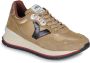 Victoria Dames Sneakers Goud Bruin Leer Suéde Metallic - Thumbnail 2