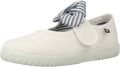 Victoria Ballerina's MERCEDITA OJALA 105110 GESTREEPTE BOOG - Wit