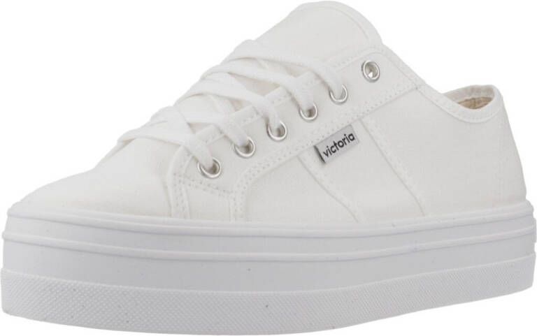 Victoria Lage Sneakers BLUCHER LONA PLATAFORMA - Foto 4