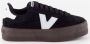 Victoria Barcelona Deportivo Serraje Sneakers Black Dames - Thumbnail 3