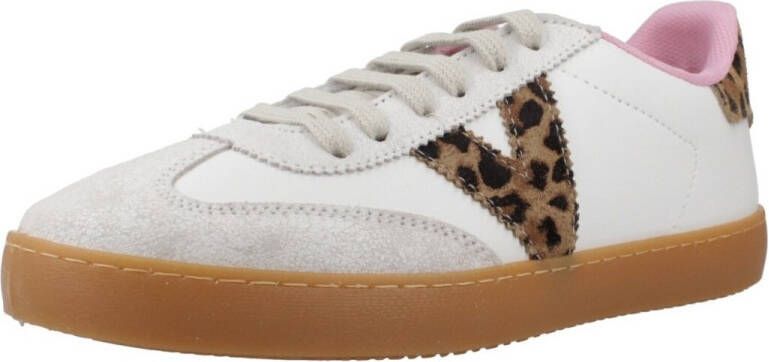 Victoria Berlin Sneaker Met Luipaard Leder Effect & Sneaker Streetwear Vrouwen - Foto 7