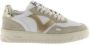 Victoria Sneakers Seul Serraje & Glitter Dames Sneakers Wit-goud - Thumbnail 3