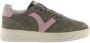 Victoria Seúl Serraje Tweekleurige Sneakers Streetwear Vrouwen - Thumbnail 5